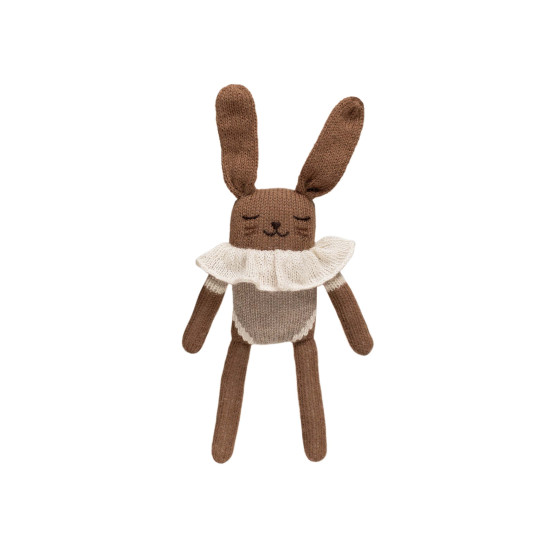 doudou main sauvage lapin