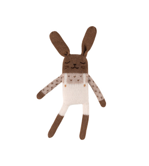 doudou main sauvage lapin